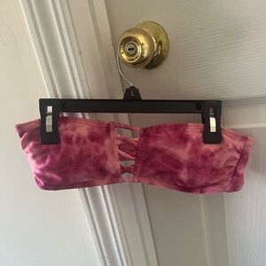 pink bathing suit top